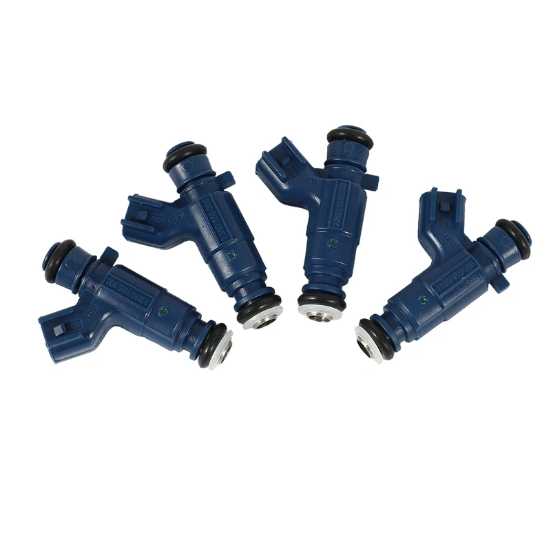 4Pcs Fuel Injector 0280156300 12609418 For Chevrolet Malibu Equinox Cadillac CTS STS 3.6L Pontiac G6 G8 2008-2012