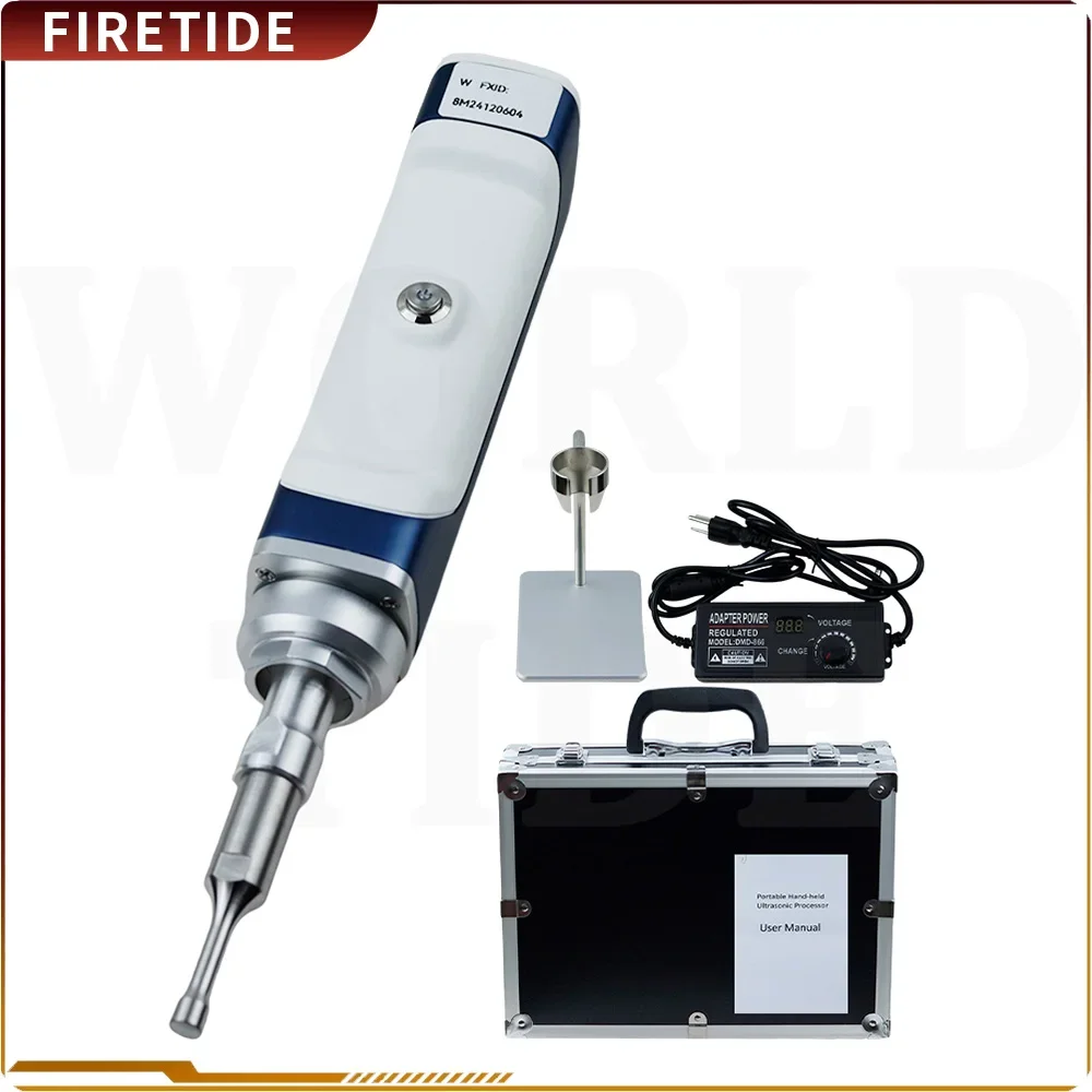 3mm/6mm/8mm Ultrasonic Homogenizer Mixer Handheld Ultrasonic Homogenizer Mixer Cell Disruptor Cell Sonicator 0.1-300ML