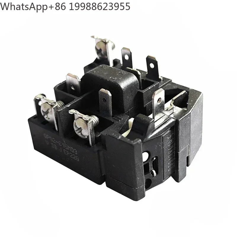 QPS2-C15MD3  refrigerator compressor PTC starter overload with 4uF capacitor