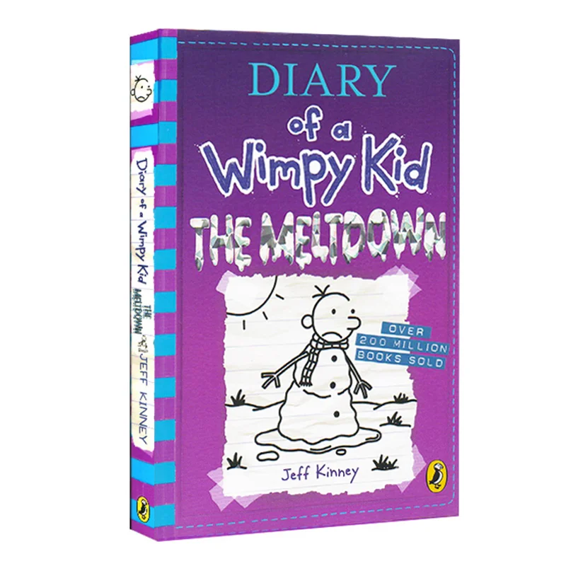 Diario de un niño codicioso, libro 13, The Meltdown, Jeff Kinney, Puffin UK, 9780241389317, libro