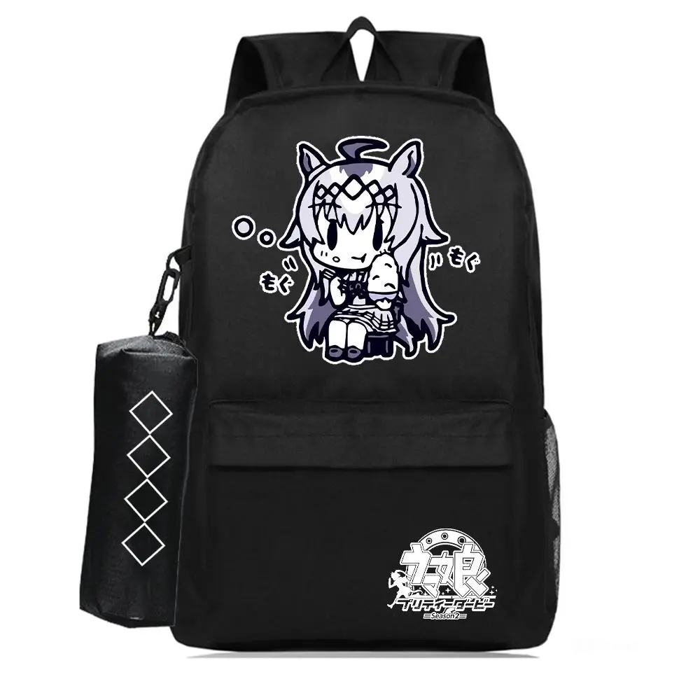 Pretty Derby Merchandise Little Chestnut Hat Anime Backpack Large Capacity Campus Student Unisex School Bag Anime