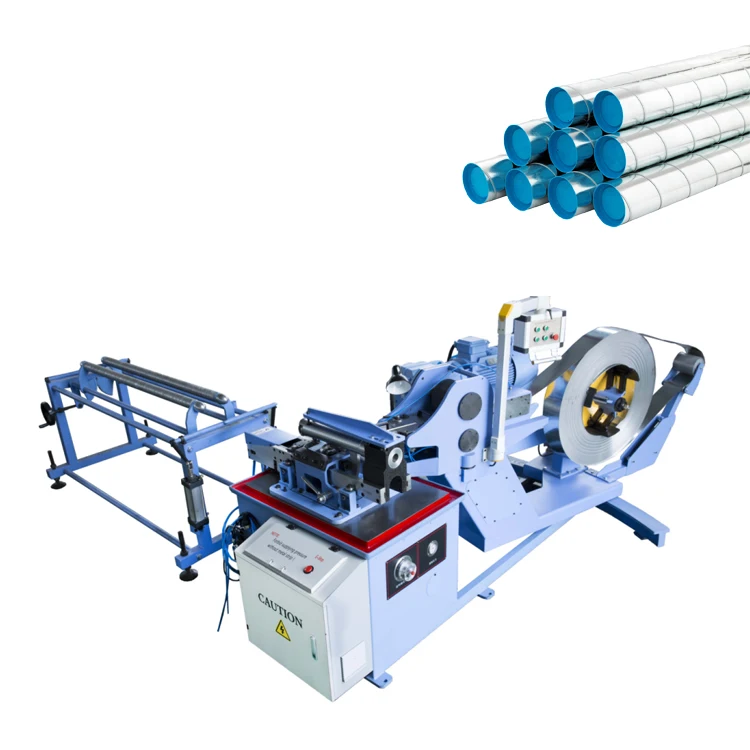 BTF-II 1800 Spiral Round Air Duct Tubeformer Machine For Ventilation