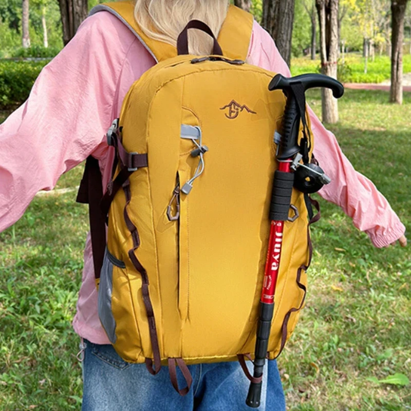 

Рюкзак для альпинизма и пешего туризма для мужчин и женщин, легкая сумка для скалолазания, портативная дорожная двойная сумка на плечо для коротких поездок