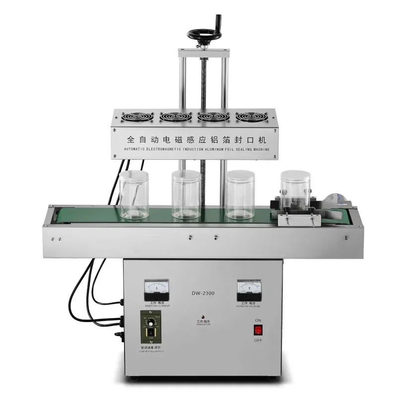 Машина для запечатывания алюминиевой фольги с электромагнитной индукцией, упаковочная машина для пластиковых бутылок с масляной прокладкой