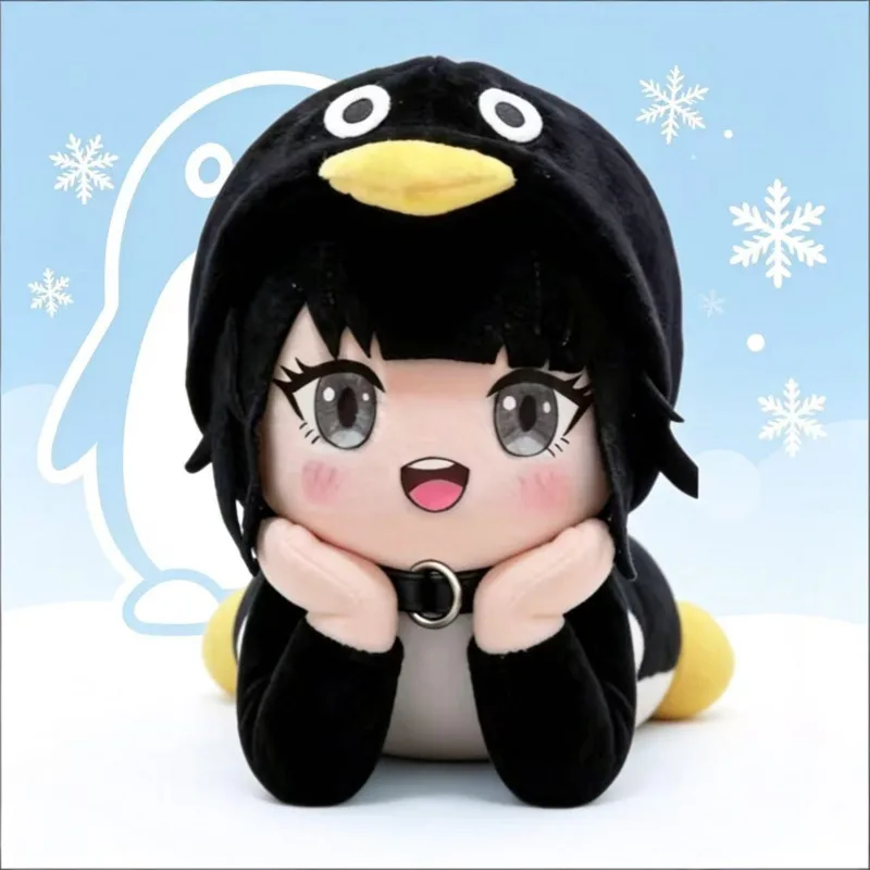 

Милая плюшевая кукла-пингвин Gugu Gaga, 30 см, игровая тематика, хлопковая игрушка, подарок, кавайная мультяшная фигурка для фанатов и детей