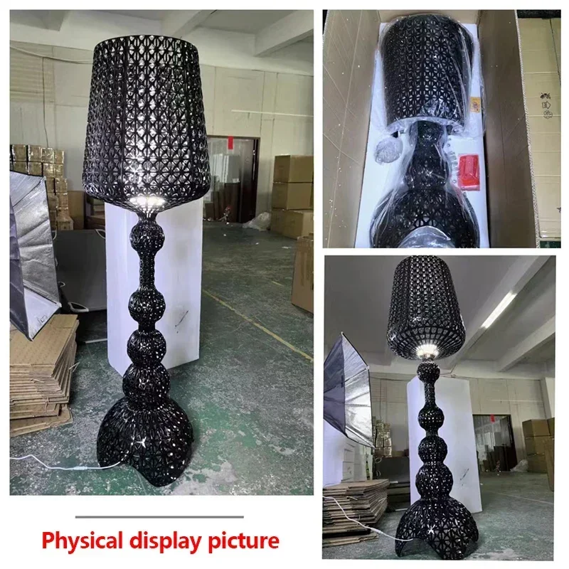 Home Decorations Design Floor Lamp Acrylic Table Lamps Art Decor LED Standing Light Living Room Hotel Bedroom Hollow Lighting