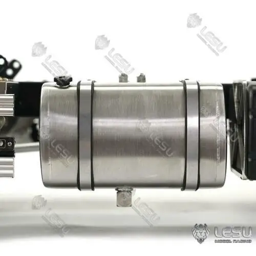 LESU Metal Hydraulic Oil Fuel Tank  50MM 85MM 90MM 95MM 130MM for 1/14 RC Tamiyaya  Tractor Truck Dumper TH16720
