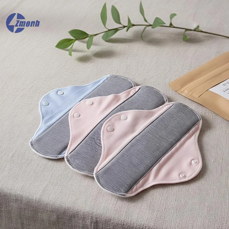 New！4pcs Leak-Proof & Waterproof Washable Incontinence Pads with Graphene Aseptic Technology for Elderly Care