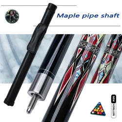 Exquisite Canadian Maple 1/2 Billiards Cue 13mm American Nine Ball Professional Pool Cue Enhanced Control