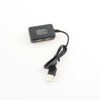 2 IN 1 7.4V 1000Mah x 2 XH-3P Quick USB Charger for Wltoys 144001 124019 12428 284131 K989 K969 XK K130 RC Car Airplane HOT