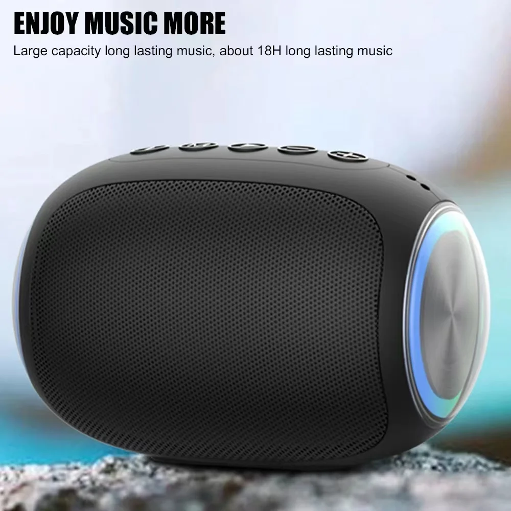 2024 New For Xiaomi Huawei TWS Wireless Speaker Stereo Bass Music Player HD Calls Sound Bar Bluetooth Portable Speakers