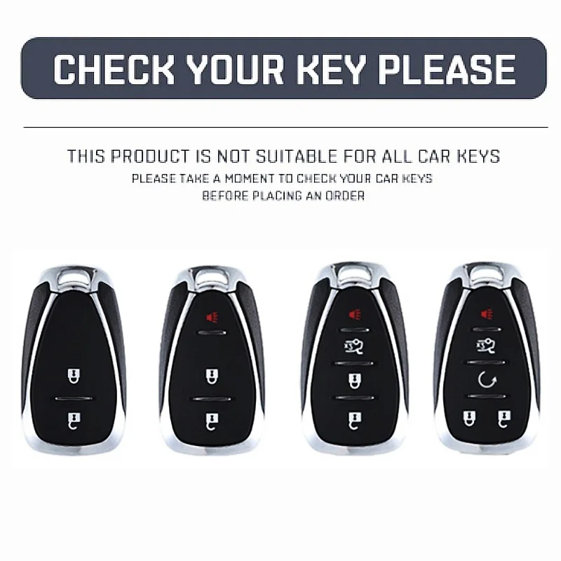 For Chevrolet Malibu Blazer Traverse Seeker Onix Equino Volt Bolt Trax Orlando Cruze Spark Sonic Camaro New Car Key Case Cover