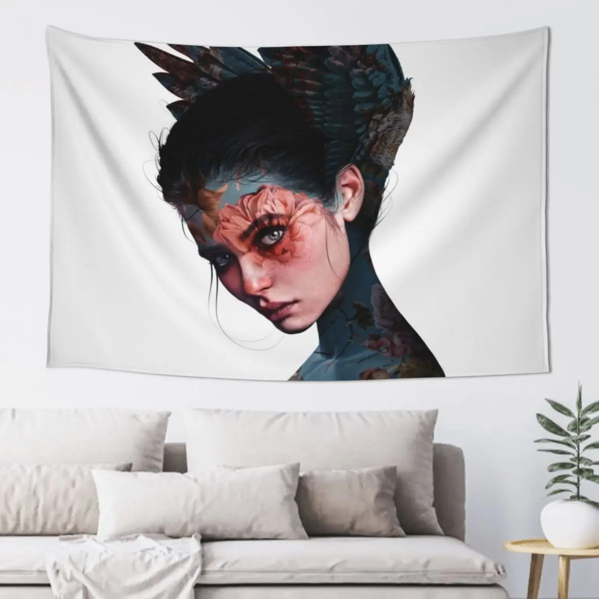 

Hybrid creature Tapestry Room Aesthetic Decor Decor Home Tapestry