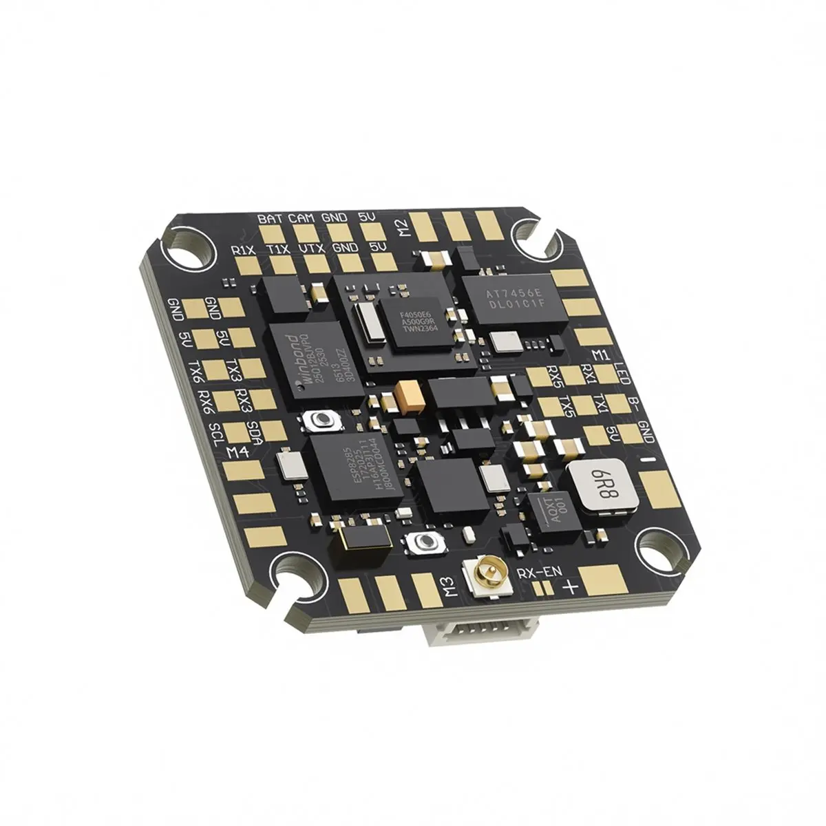 ABGN TAKER F405 AIO Flight Controller Bluejay 20A 2-4S ESC Integrated Elrs 2.4G Receiver DIY RC FPV Quadcopter Drone Parts