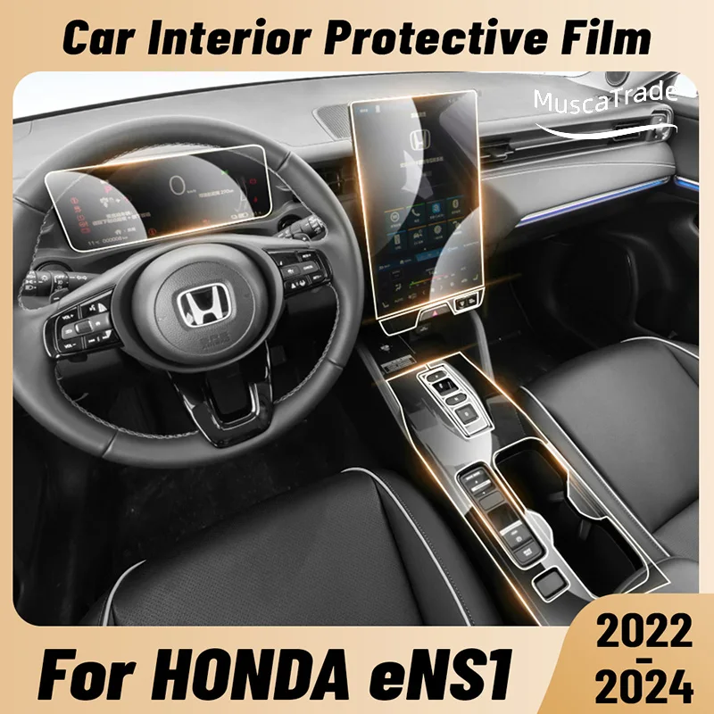 

Anti-scratch Car Interior Center Console Media Dashboard Navigation TPU Protector Film For HONDA e:NS1 2022-2024 Accessories