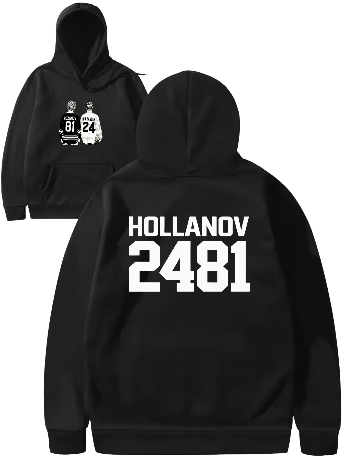2026 Fierce Competition; Ilya Rozanov Khoranov; 2481; Hoodie; Men's Long-Sleeved Sweatshirt; Autumn/Winter Fleece-Lined Pullover