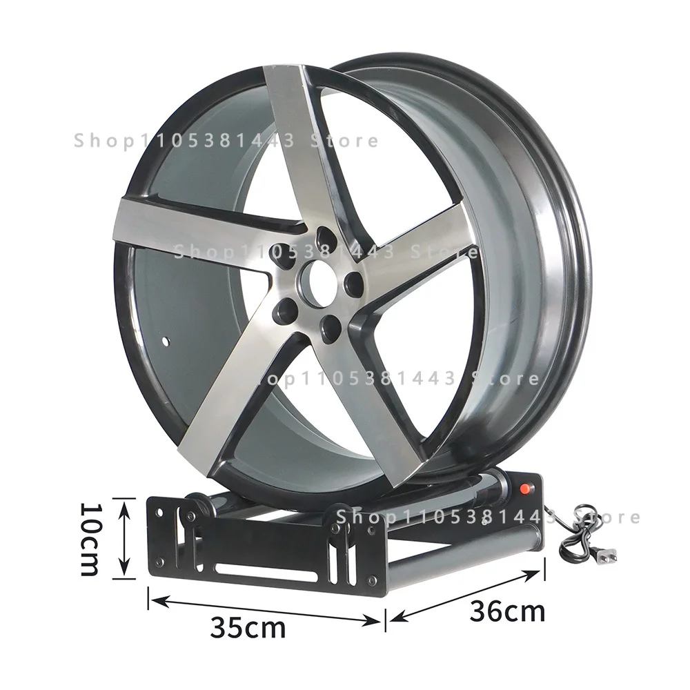 360° Rotation for Photography and Photography, Strong Load-Bearing Capacity Car Hub Electric Rotating Display Stand