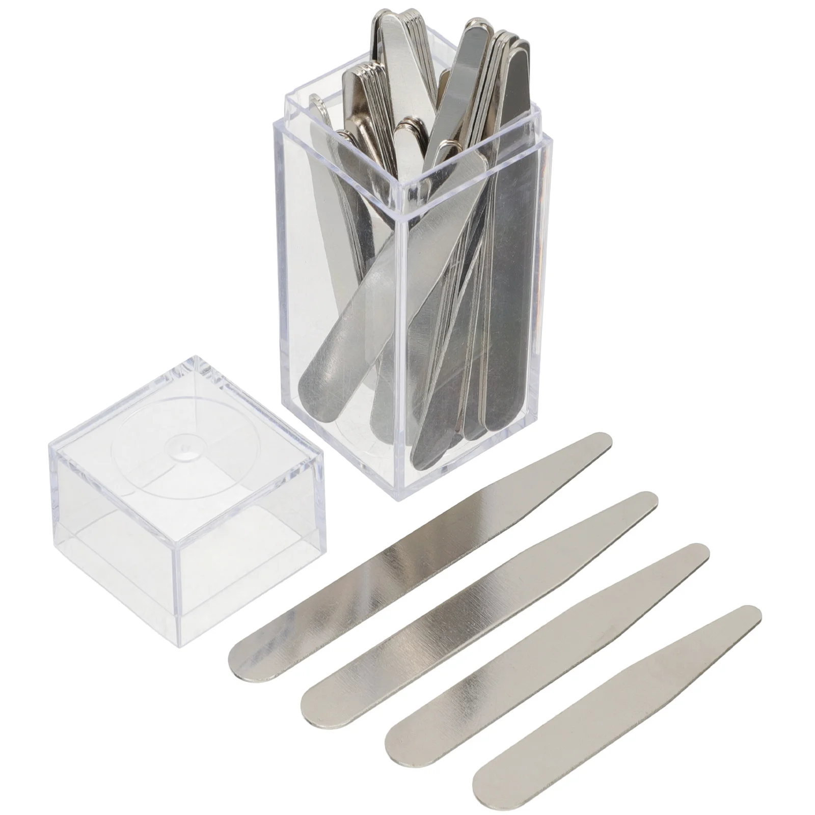 40 Uds. Soporte de cuello para hombres, cuello de camisa, remache de inserción, vestido moldeador de camisa, sin caída, accesorios de sujeción firme