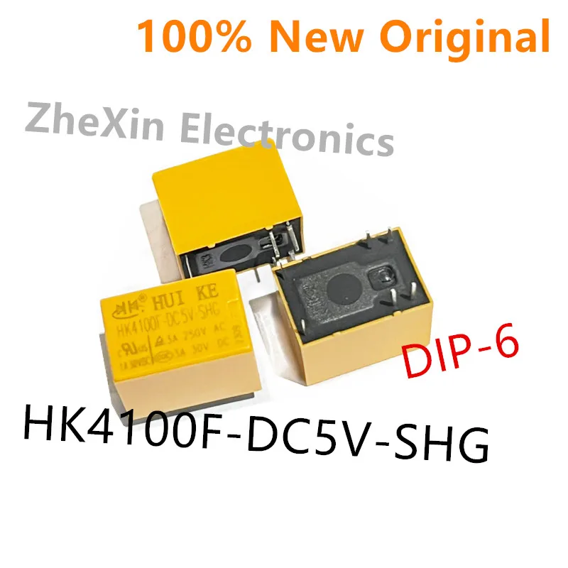 10PCS/Lot  HK4100F-DC24V-SHG 、HK4100F-DC12V-SHG 、HK4100F-DC9V-SHG 、HK4100F-DC5V-SHG 、HK4100F-DC3V-SHG  New original signal relay