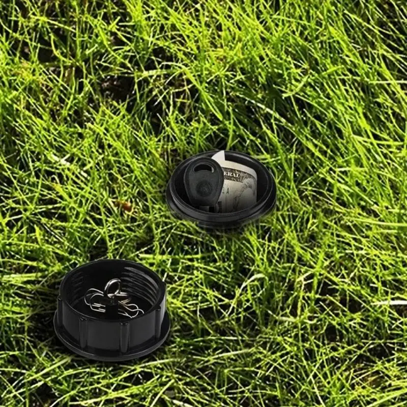 Hide Key Holder For Outside Water Nozzle Design Waterproof Hiding Key Box Sufficient Space Spare Organizer Multifunctional Key