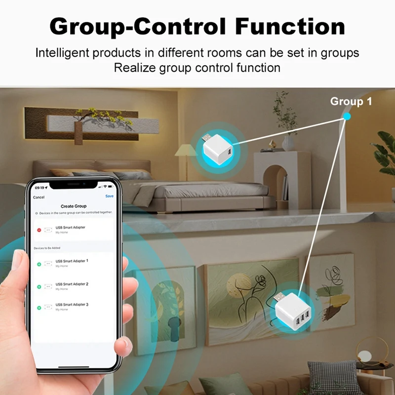 Tuya Smart Zigbee USB-адаптер-переключатель 5 В Mini USB-адаптер питания Zigbee Smart Switch для Alexa Google Yandex Alice 1USB