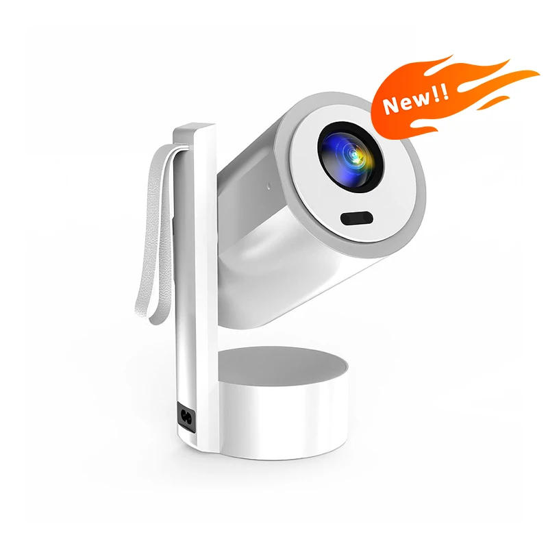 Factory 4K Full HD Mini Portable Projector Pro Smart WIFI Mirror Screen With Android 13 Mobile Phone Video Projector