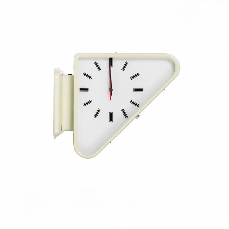 For Double-sided Wall Clock, Metal Triangle, Corner Wall Clock, Double-sided Silent Clock