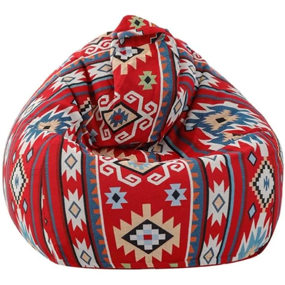 

Floor Lazy Sofa Fashion Bean Bag Chair Pouf with Filling Indoor Outdoor Leisure Lounge Chair Soft Tatami, X-Large