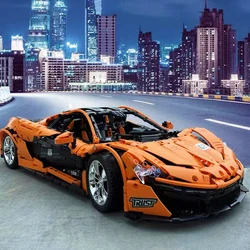 MOULD KING Technical Sport Car Building Block City P1 Super Hypercar Racing Vehicle Brick Model Toys For Kid Birthday Gift MOC