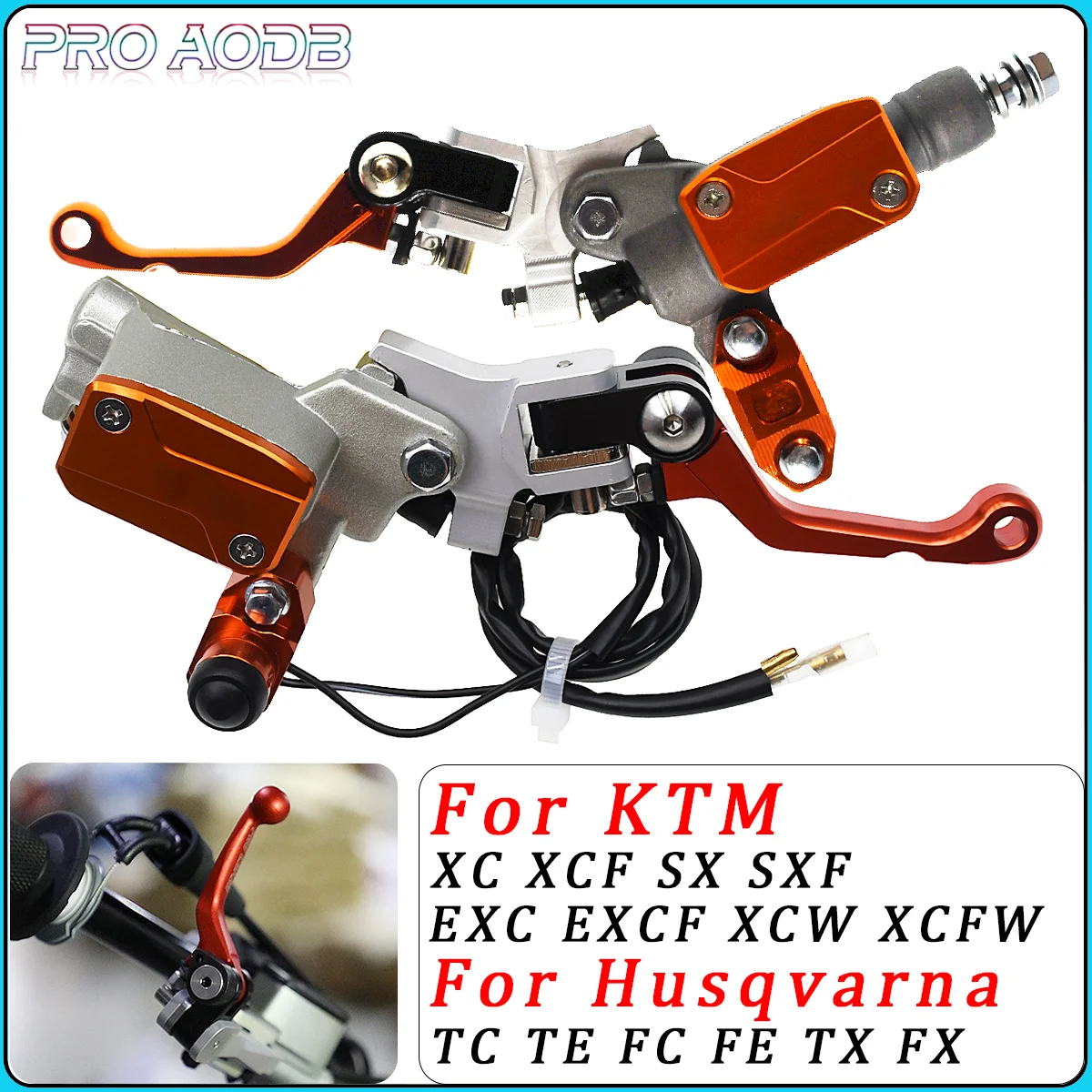 

Motorcycle Brake Hydraulic Clutch Master Cylinder For KTM SX SXF XC XCF XCW XCFW EXC EXCF 125 250 300 350 450 500 2003-2024 MOTO