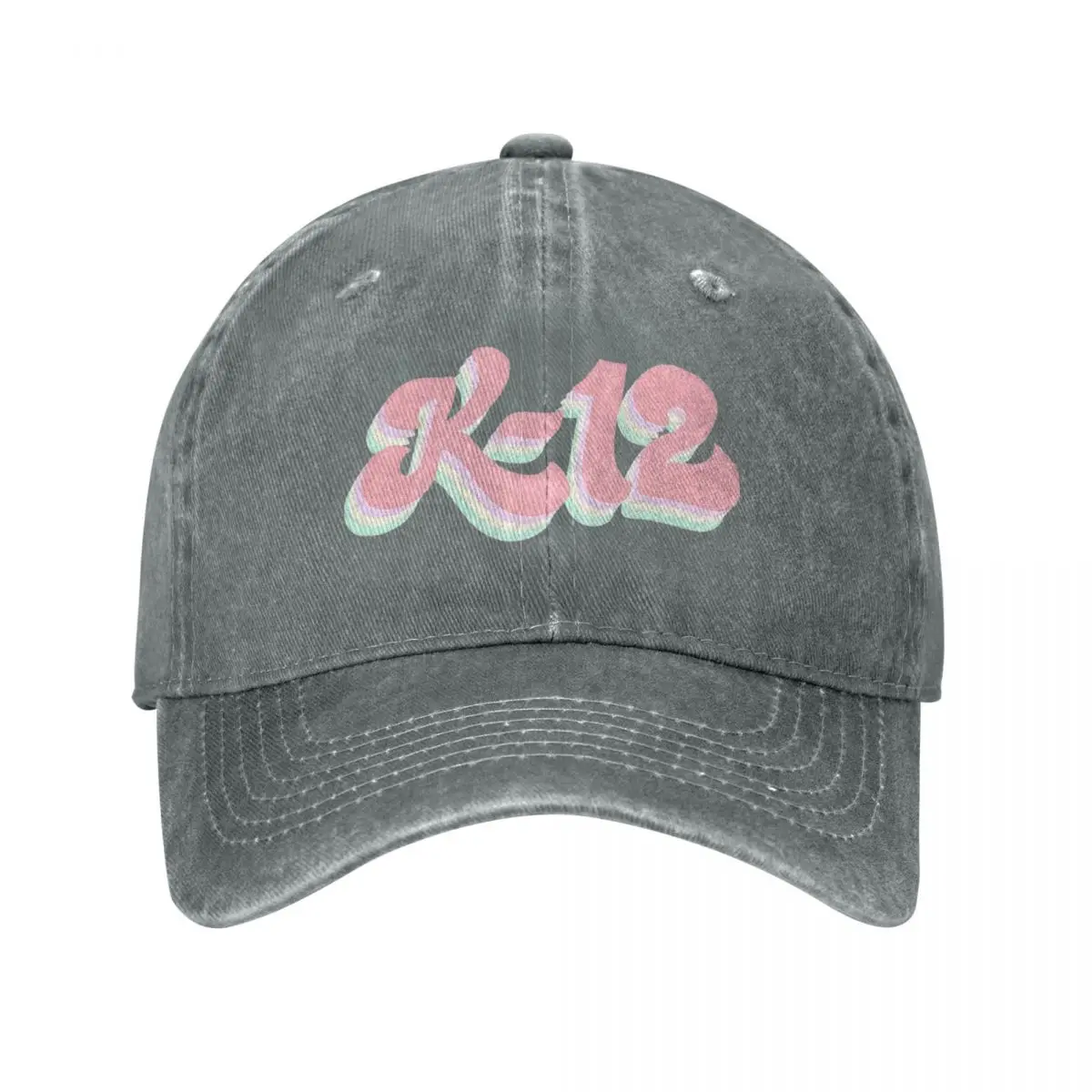 K-12 Melanie Singer Martinez Men Women Baseball Caps Tour Distressed Washed Caps Hat Outdoor Unstructured Soft Snapback Cap