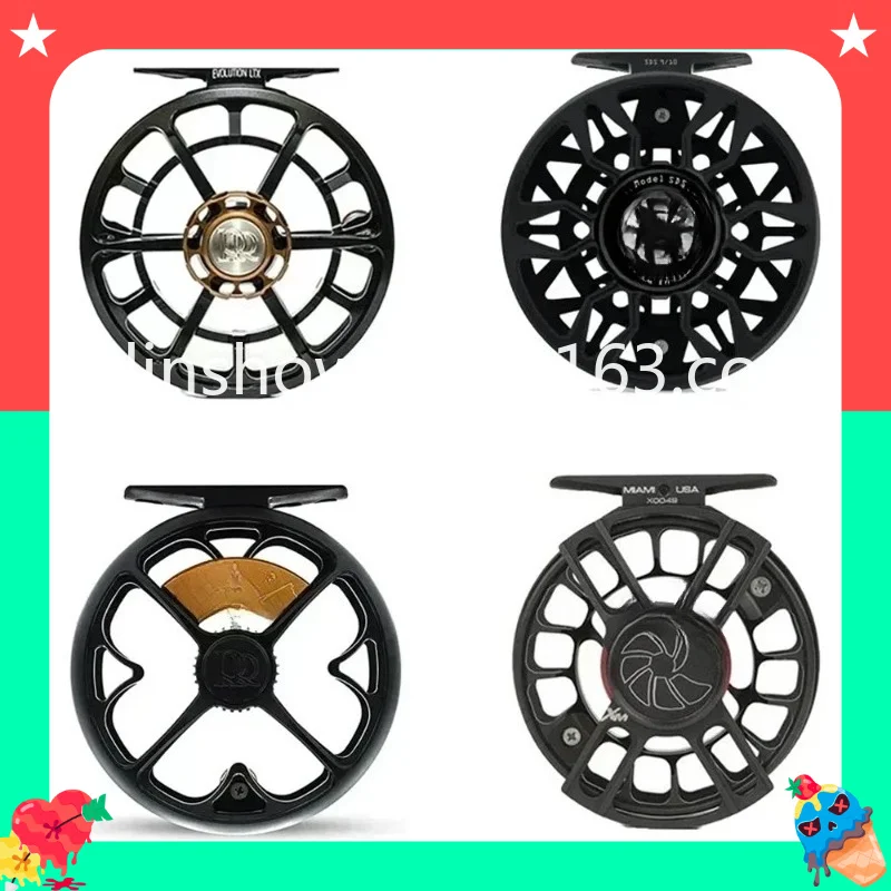 Abel Freshwater Stream Fly Fishing Wheel, Full Metal Fishing Tackle