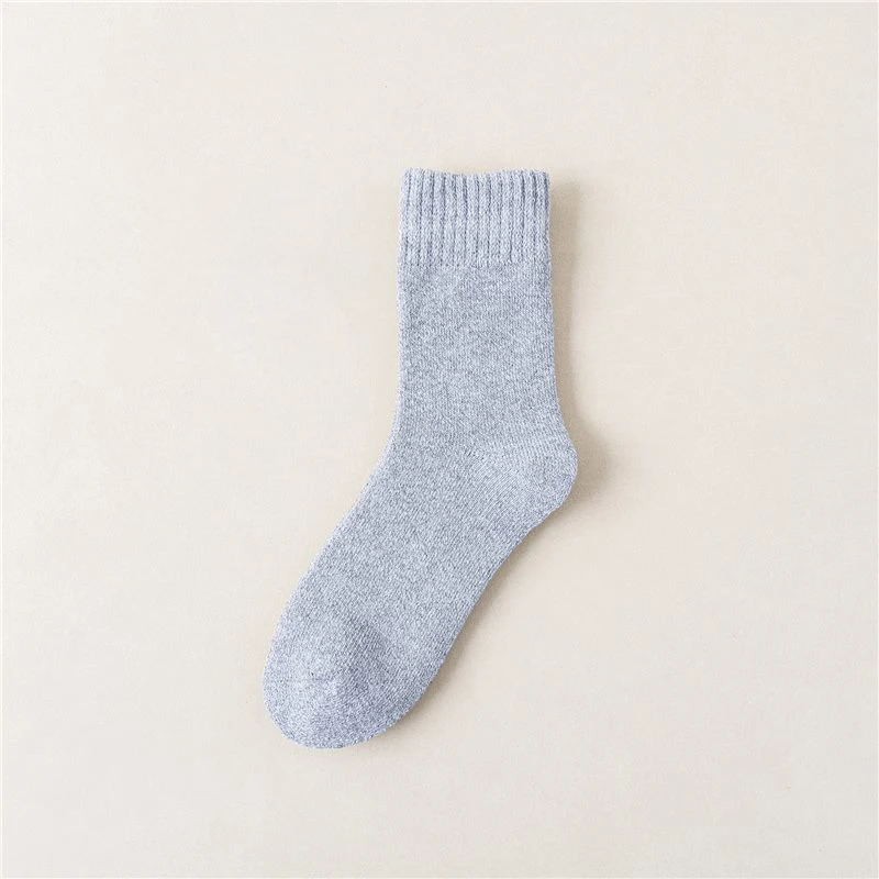 5/10 Paar dicke warme Mittelrohrsocken für Herren und Damen, Herbst und Winter, geeignet für Outdoor-Freizeitsportarten, weiche, bequeme Bodensocken – Detail 10