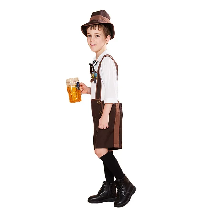 Duitsland Oktoberfest Jongens Bierpak Ober Kleding