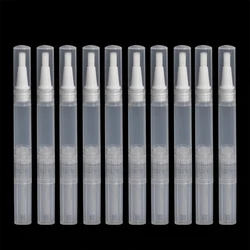 1/5Pcs Empty Twist Pen Nail Oil Pen Cuticle Revitalizer Treatment Manicure Soften Pen Nail Cuticle Oil Pen Nail Art Tool
