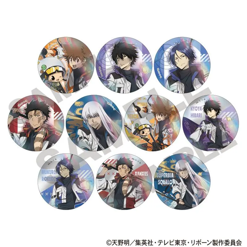 

Japan Crux Goods Tutor Hitman Reborn Flag Badges Pendants