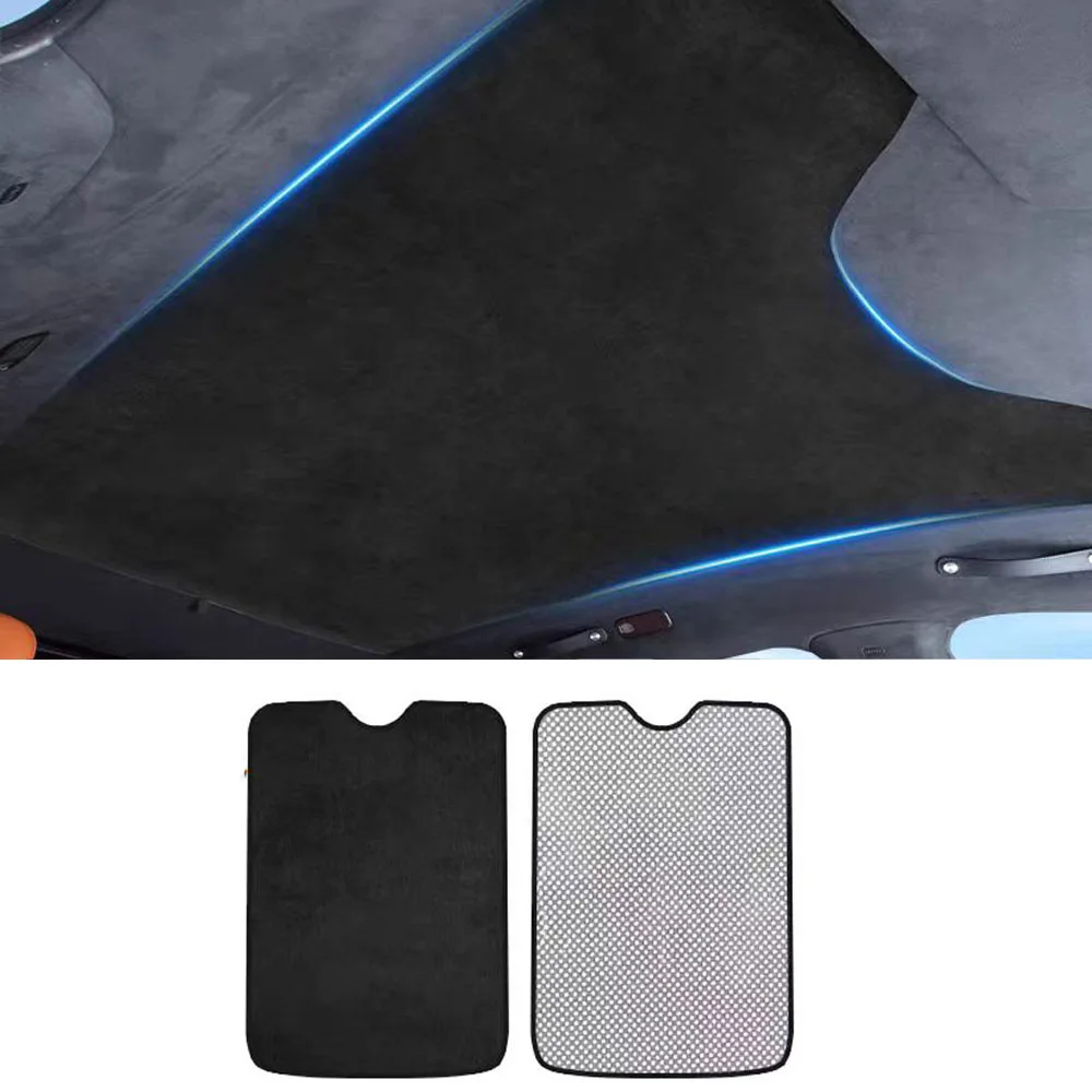 

Fit For Xiaomi YU7 2025 Sunroof Sunshade Car Roof Glass Sunshade Panoramic Sunroof Sunshade Electrostatic Adsorption