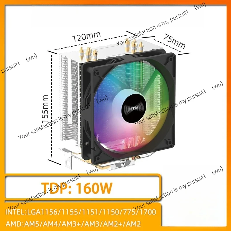 Cpu Cooler 4 Heat P… - image