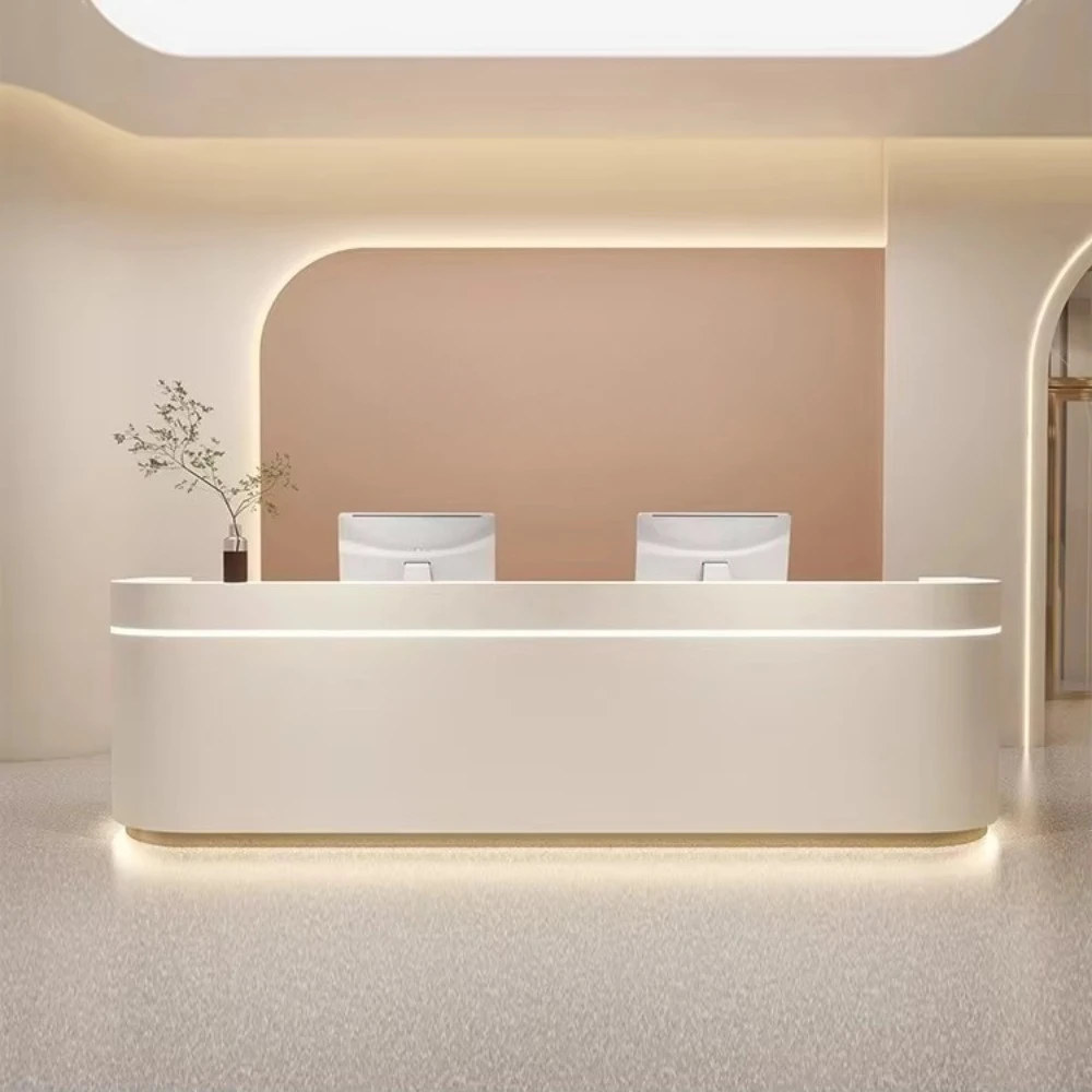 

Стойка ресепшн для салона красоты, роскошная стойка для центра оздоровления, высококлассная стойка ресепшн