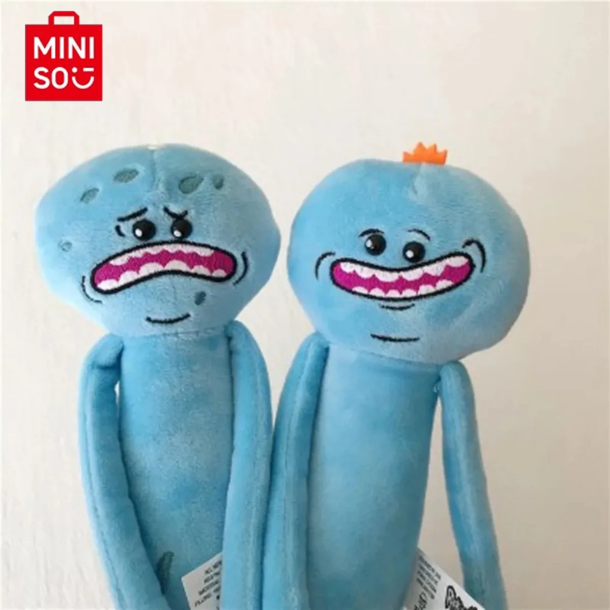 

MINISO Funny Amusing Prank Cartoon Plush Toy Doll Backpack Decoration Festival Birthday Girlfriend Gift Surprise for Friends