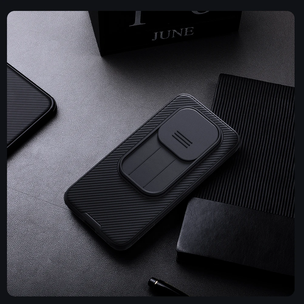 Etui NILLKIN Fitted Case Camshield Shield z ochroną obiektywu do Redmi Note 15 Pro 5G — zdjęcie produktu 5