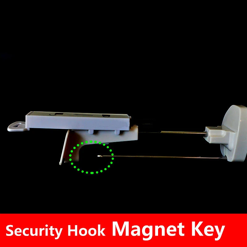 White S3 Handkey Eas Magnaetic Display Hook Detacher s3 key for security stop lock Tag remover Security Tag Magnetic Remover