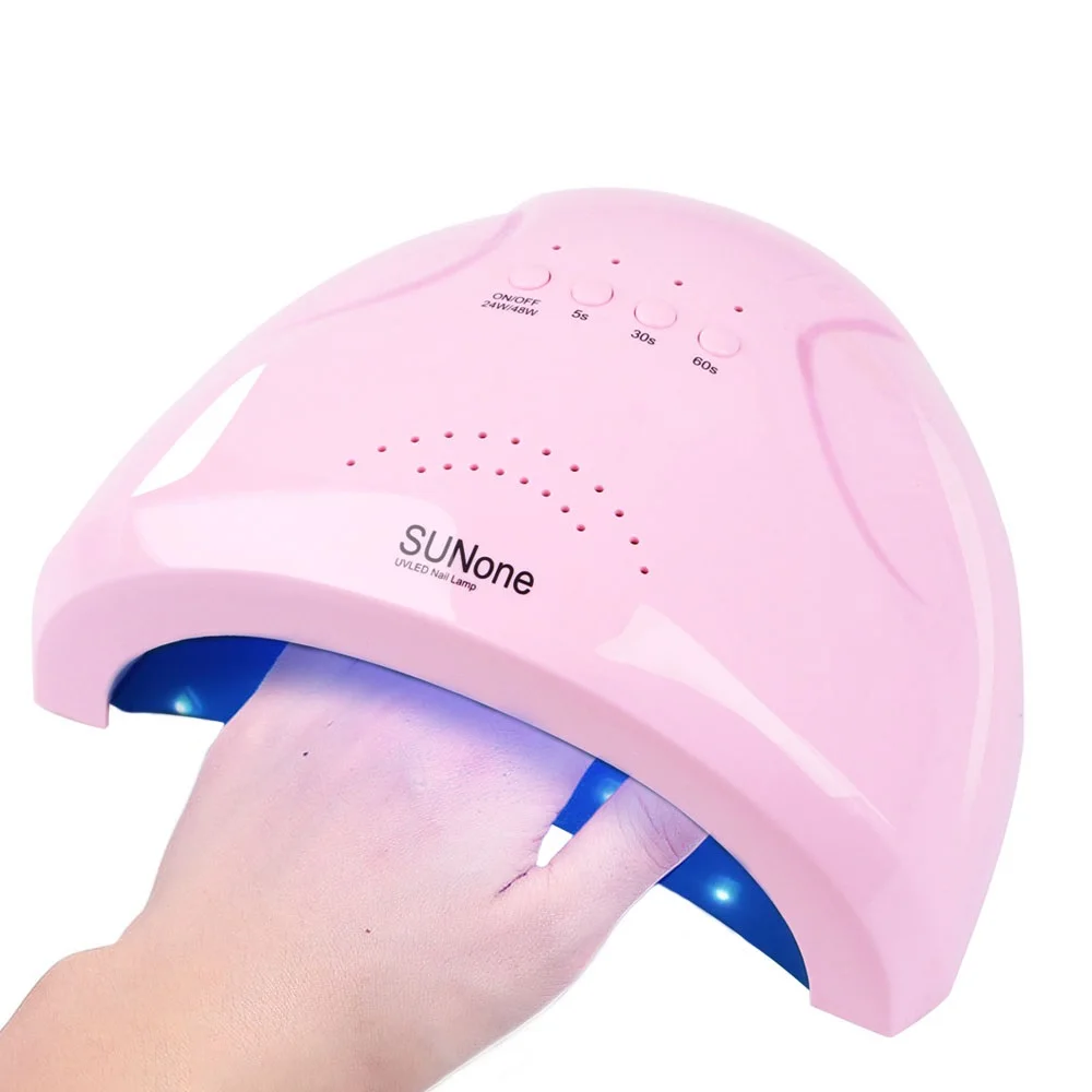 SUNone 48W UV LED Nail Lamp Quick Curing All UV Gel Professional Nail Dryer Nail Tools Fast Drying Gel Lamp Nail Tools