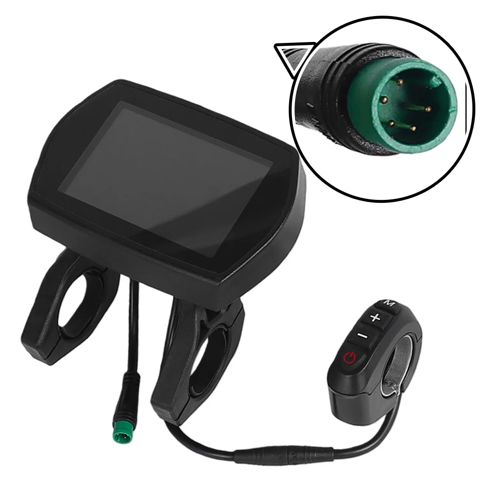 

5 Pin Connector LCD Digital Display For Urban Commuting Battery Level Indicator Weather-resistant Construction