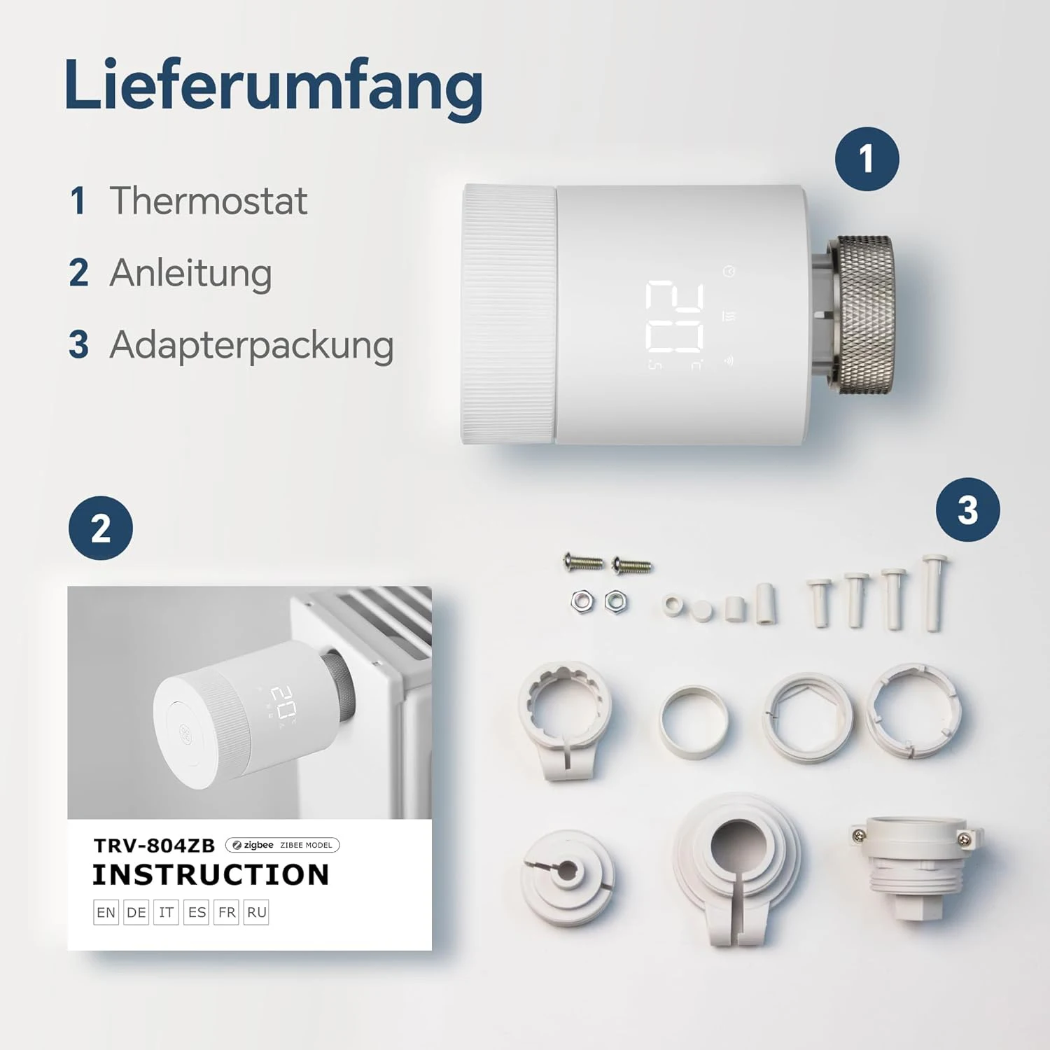Tuya Zigbee TRV ラジエーター アクチュエーター バルブ サーモスタット ラジエーター バルブ 温度コントローラー サポート Alexa Google ホーム ホーム ガジェット