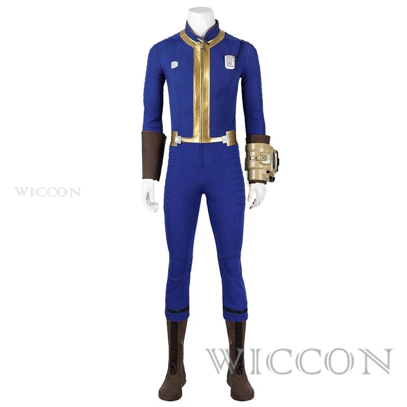 Fall Cos Out Cosplay Combinaison pour Hommes, Costume de Batterie, Tenue d'Halloween, ixde Carnaval, Roleplay Trempé, Nate Nora, Jeu pour Adulte, No.75 Vault