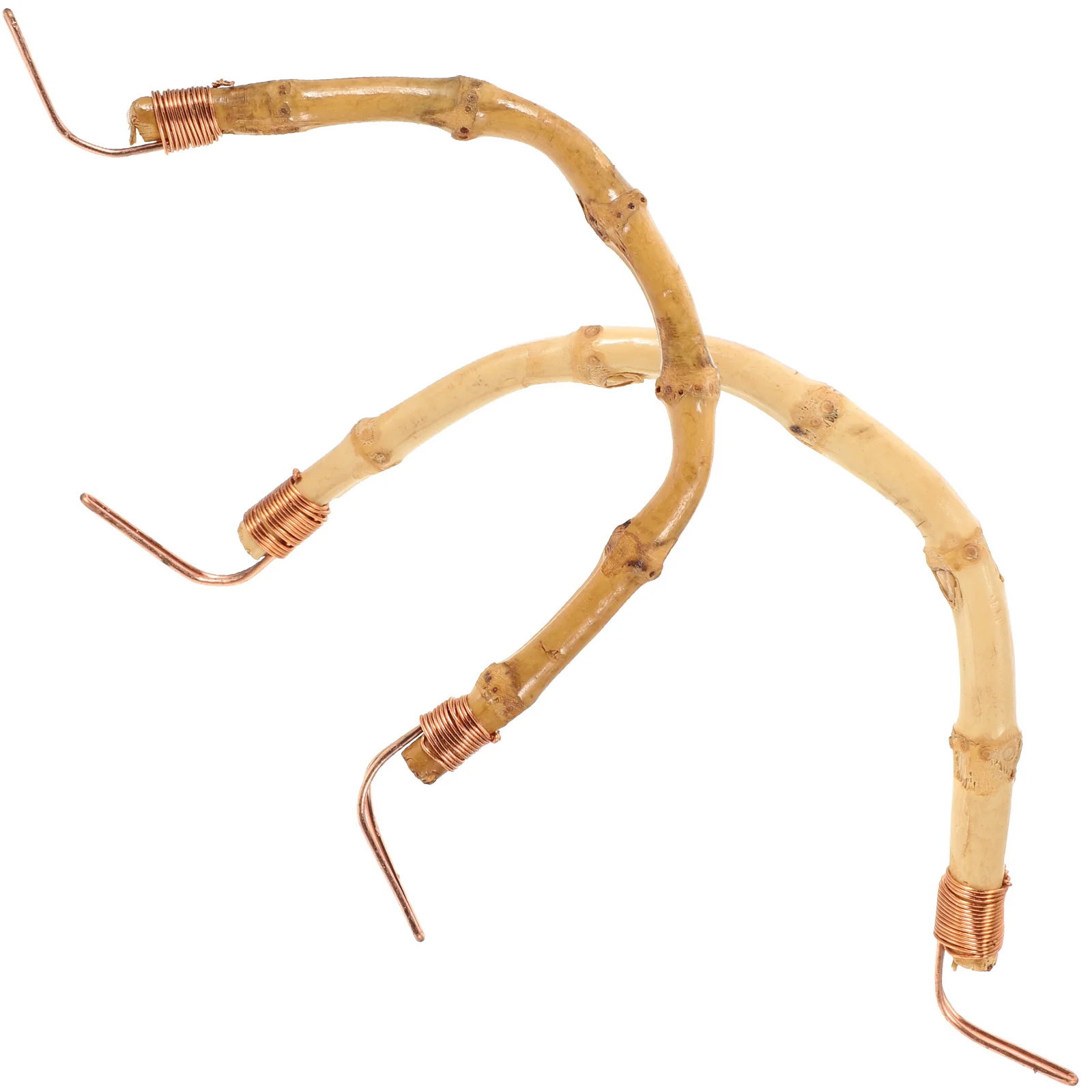 2 قطعة مقبض براد شاي استبدال المدمجة المنسوجة الخيزران غلاية قبضة مقاومة للحرارة ارتداء مقاومة إبريق الشاي الملحقات #5