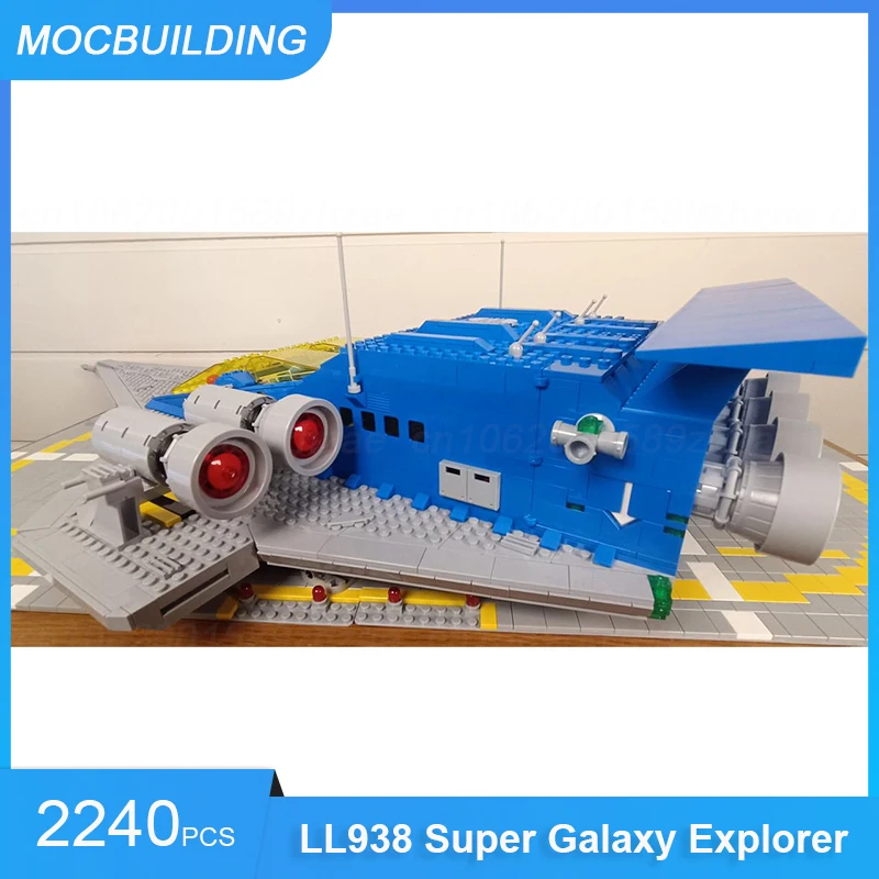 MOC Building Blocks LL938 Super Galaxy Explorer Model DIY Assemble Bricks Classic Space Educational Creative Toys Gifts 2240PCS