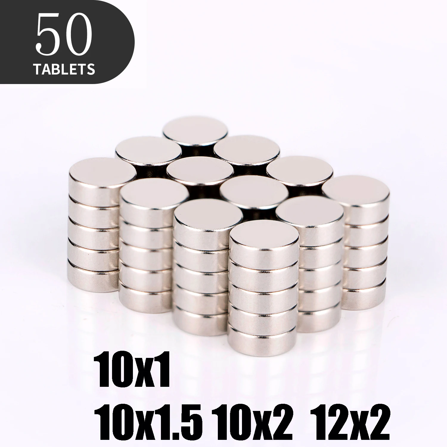 8x2  10x1 10x1.5 10x2 12x2mm Magnet Hot Round Magnet Strong Magnets Rare Earth Neodymium Magnet Discount 8x2 10x1.5