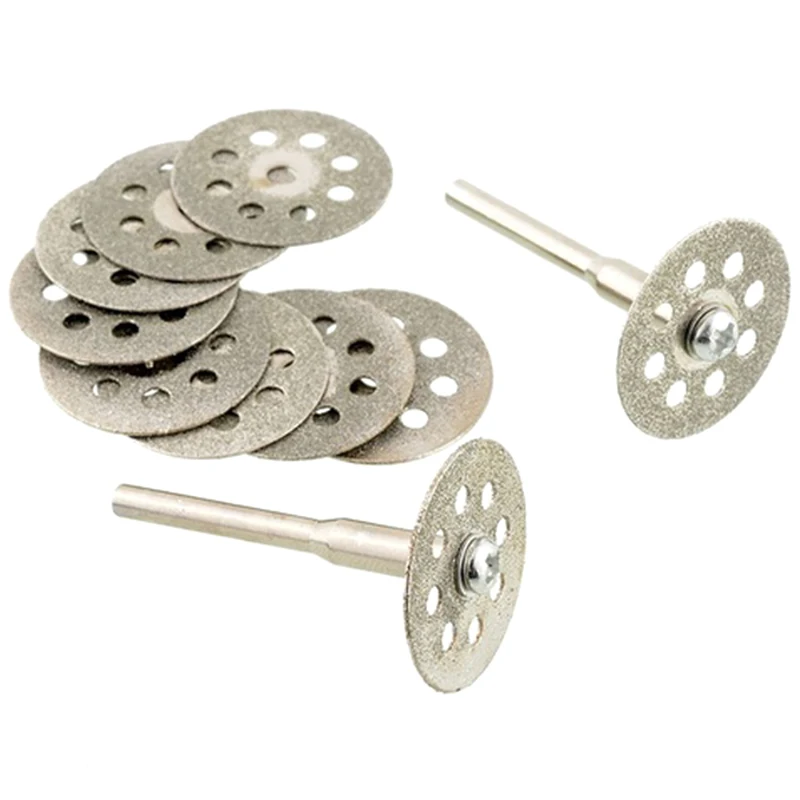 10 шт., алмазный режущий диск 22 мм